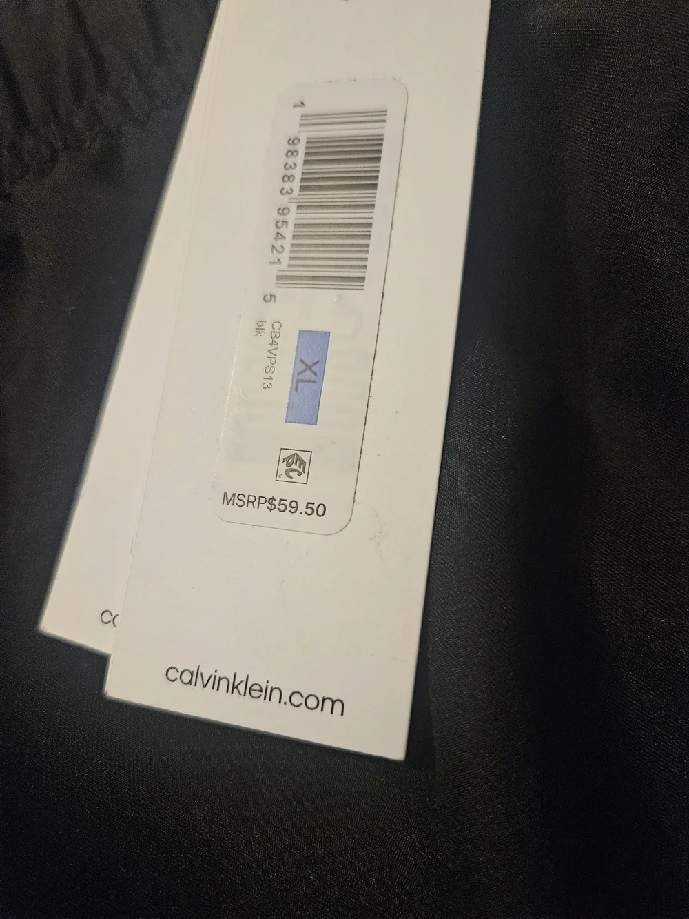 Calvin Klein Black Logo Swim Shorts